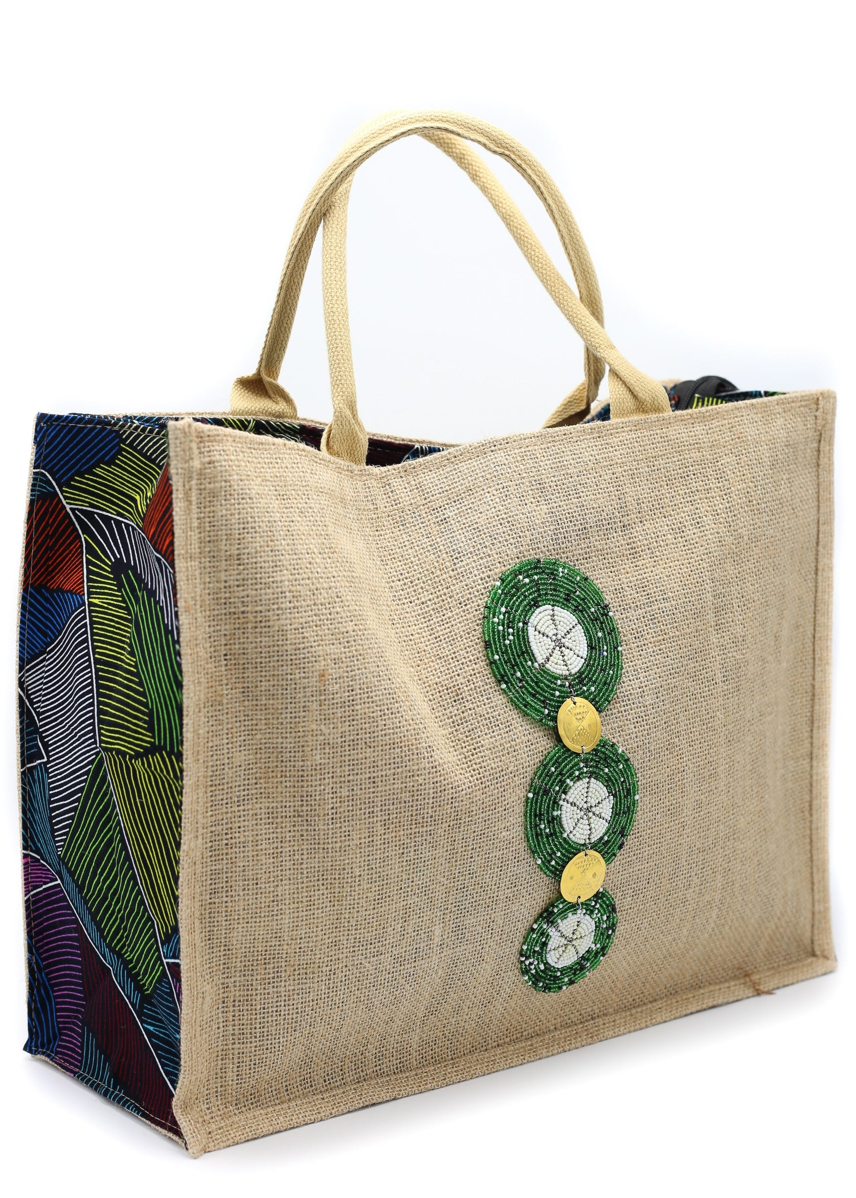 65%OFF【送料無料】 Bag Jute Green Avido – Avido Lookslike レディースウェア